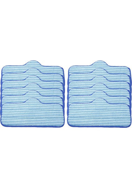10 Paket Mikrofiber Buhar Paspas Pedleri Dupray Temiz Buhar Temizleyicisi Için Uygun (Yurt Dışından)