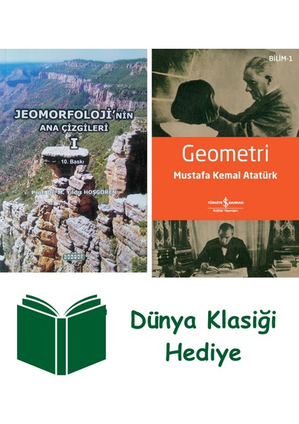 Jeomorfoloji'nin Ana Çizgileri 1 + Geometri + Dünya Klasiği Hediye