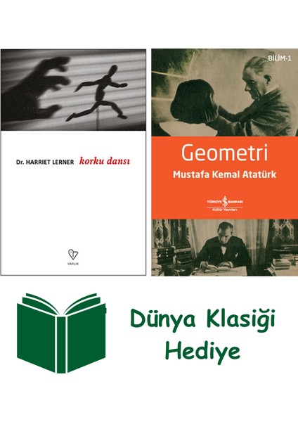 Korku Dansı + Geometri + Dünya Klasiği Hediye