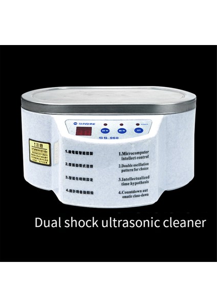 Sunshine SS-968 Gomboard Cep Telefonu Antboard LCD Ekran Akıllı Gözlükler Temizlik Makinesi Ab Fişi Için Ultrasonik Temizleyici (Yurt Dışından) indirimleri