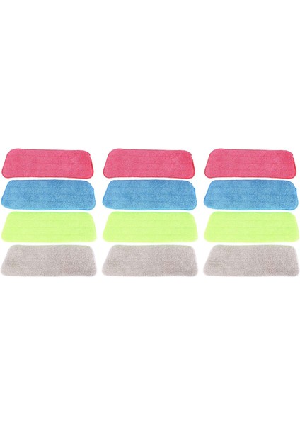 Vorfreude Sprey Mop ve Tüm Püskürtme Mops ve Yıkanabilir Mops Için 12 Pc Temizleme Posunu (Yurt Dışından)