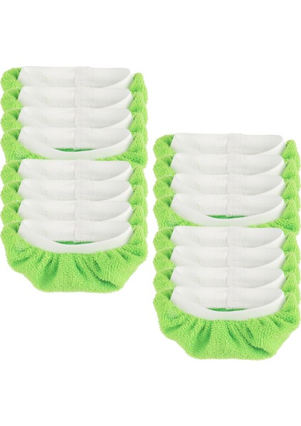 Buhar Paspas Pedleri, Yeniden Kullanılabilir Buhar Bezi Aksesuarları, El Tipi Buhar Temizleyicisi Için Yıkanabilir Buhar Temizleyici Pedler Yeşil (Yurt Dışından)