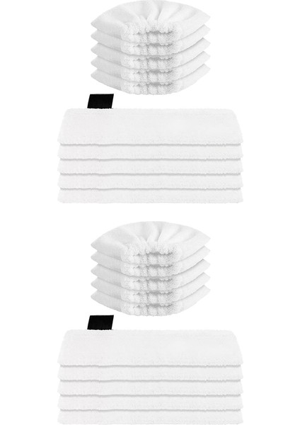 10X Yedek Buhar Paspas Bezi Karcher Easyfix Sc2 Sc3 Sc4 Sc5 Buhar Temizleyici Mikrofiber Zemin Giysileri (Yurt Dışından)