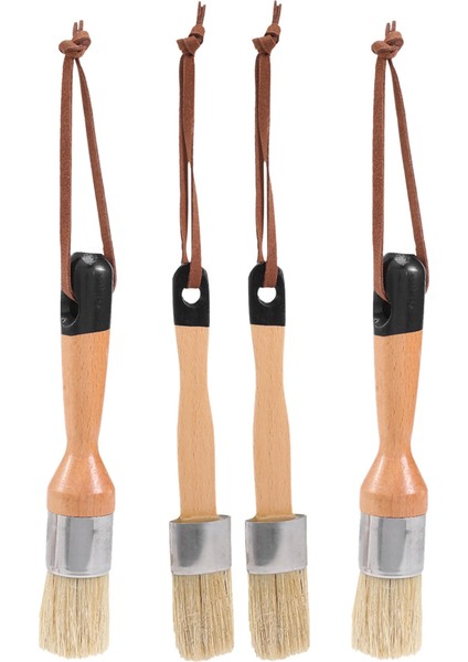 Tebeşir ve Balmumu Fırçaları, Kıllı Düz ve Yuvarlak Tebeşirli Boya Fırçası, Çok Kullanımlı Fırçalar (4 Adet) Içerir (Yurt Dışından) fiyatları