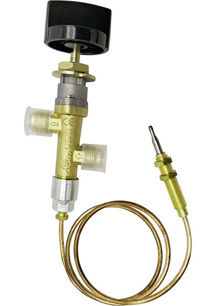 Düşük Basınçlı Propan Gaz Şömine Ateş Çukuru Alev Hatası Güvenlik Kontrol Valfi Kiti 5/8-18UNF (3/8 Inç Parlama) (Yurt Dışından) fiyatları