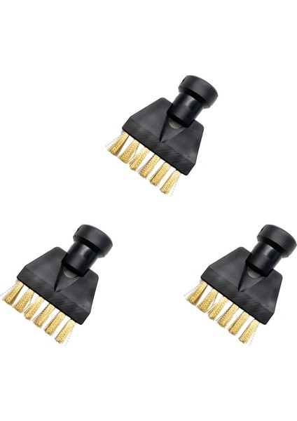 3x Karcher Sc1 Sc2 Sc3 Düz Bakır Fırçası Temizleme Fırçası Buhar Temizleyici Ekleme Adaptörü Ev Temizleme Nozumu (Yurt Dışından)