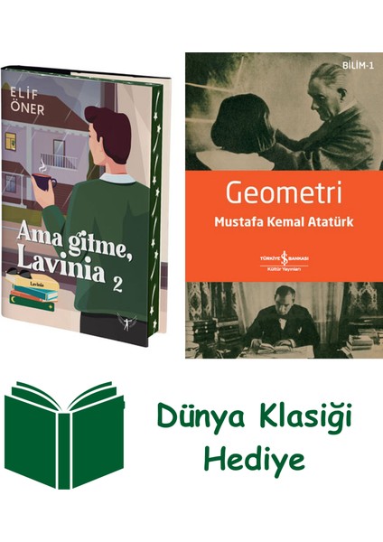 Ama Gitme Lavinia - 2 + Geometri + Dünya Klasiği Hediye