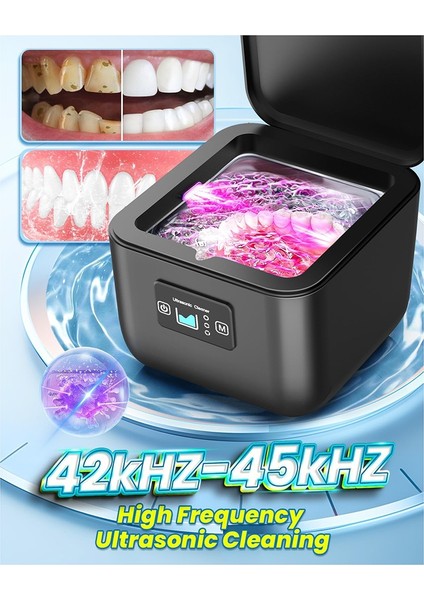 Ultrasonik Temizleyici, 45KHZ Dental Temizleyici Ultrasonik Makine 3 Zamanlayıcılar, U-V Ultrasonik Fikstür Temizleyici Us Fişi Izler Için (Yurt Dışından) fiyatları
