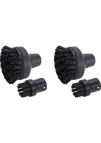 Karcher Için 2x Sc1 Sc2 Sc3 Sc4 Buhar Temizleyicisi Için Büyük Yuvarlak Fırça Temizleme Fırçası Ev Temizleme Fırçası (Yurt Dışından)