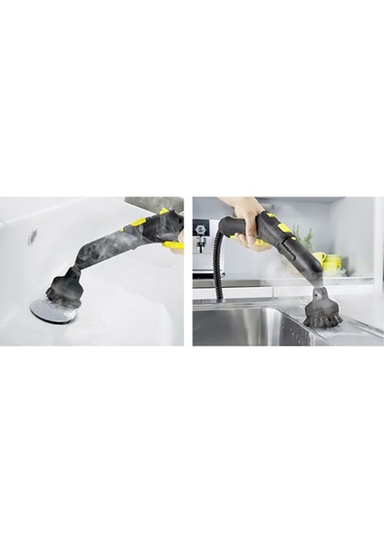 2x Buhar Temizleme Fırçası Naylon Fırça Kıl Bezi Buhar Temizleyici Parçaları Karcher Sc1 Sc2 Sc3 Sc4 Sc5 CTK10 (Yurt Dışından) modelleri