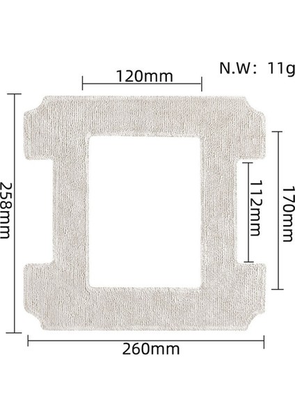 10X Temizlenebilir ve Yeniden Kullanılabilir Mikrofiber Paspas Bezleri Ecovacs Için Winbot W1 W1 Pro Pencere Temizleme Robotu (Yurt Dışından) indirimleri