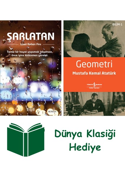 Şarlatan + Geometri + Dünya Klasiği Hediye