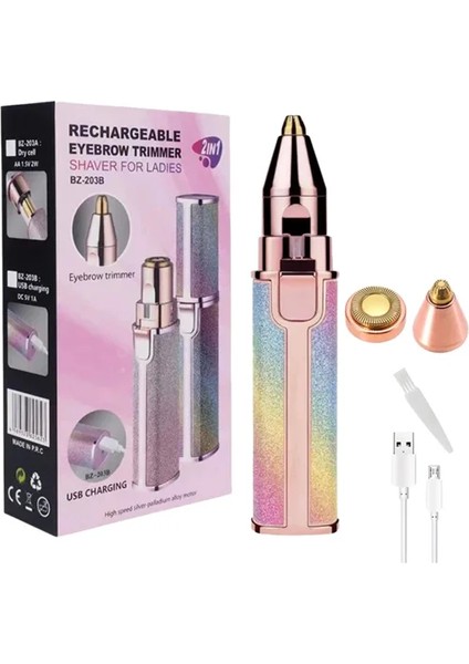 2'si 1 Arada Elektrikli Epilatör