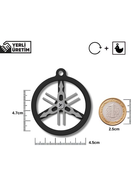 Tuf Fan Kapağı – 120MM Uyumlu, Sarı Logolu Gaming Aksesuar
