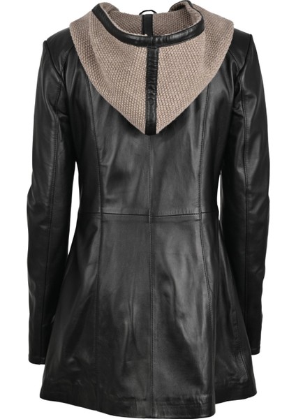 Kadın Deri Mont 07UZN modelleri