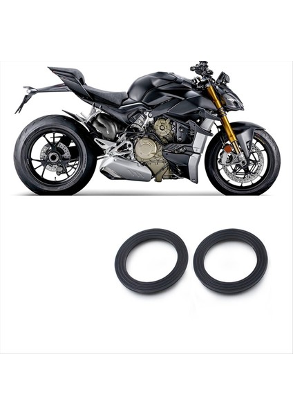 Motosiklet Silindir Kafa Conta Vanası Ducati Streetfighter Multistrada V4 V4S Için Kauçuk Conta Kapağı Conta Kauçuk Contası (Yurt Dışından) fiyatları