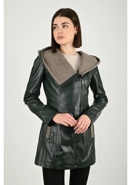 Kadın Deri Mont 07UZN modelleri