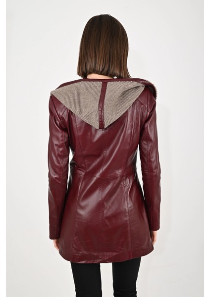 Kadın Deri Mont 07UZN modelleri