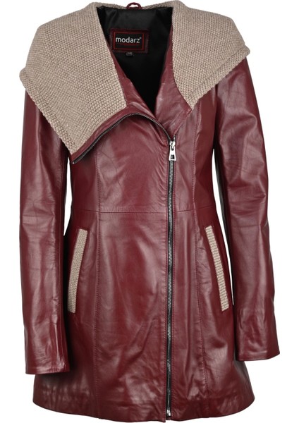 Kadın Deri Mont 07UZN