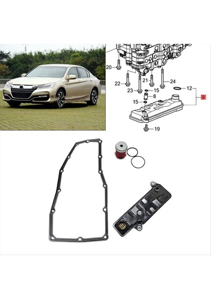 25420-5X9-003 Honda Civic Accord Için Uygun Hrv Crv Şanzıman Filtre Kiti Yağ Filtresi (Yurt Dışından) indirimleri