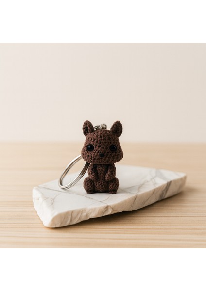 Sarı Manifest Yazılı Dikdörtgen Anahtarlık – Özel Tasarım Kalın – Manifest Grubuna Özel fırsatları