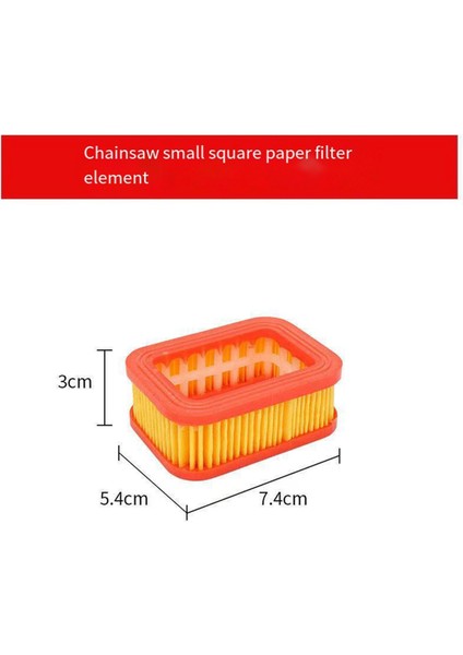 5200 5800 Benzin Için 5800 Testere Hava Filtresi 52CC 58CC 58CC Testere Parçaları Değiştirme 52 Küçük Kare (Yurt Dışından) fiyatları