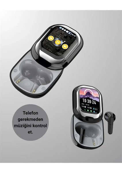 Şık, Akıllı ve Güçlü: LED Ekranlı Kablosuz Kulaklık Seti modelleri