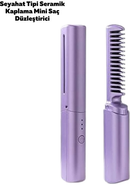 Şarjlı Saç Düzleştirici Tarak