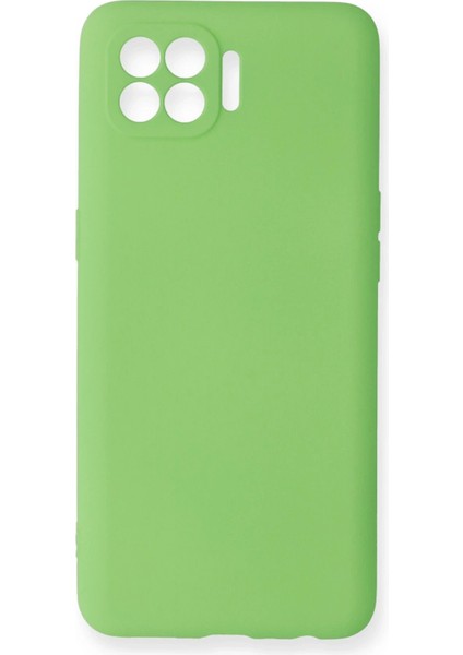 Oppo Reno 4 Lite Kılıf First Silikon - Yeşil - FKU4183-1940