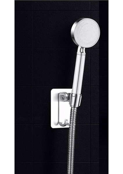 FAWER 5 Fonksiyonlu Krom Yapışkan Mafsallı Duş Seti Duş Başlığı