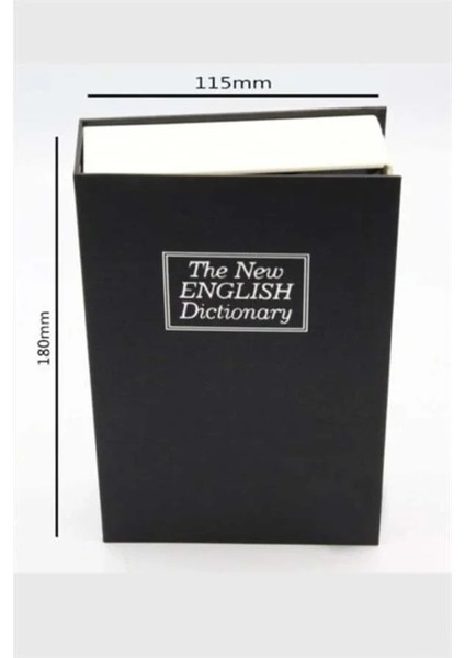 Kilitli Gizli Kasa Sözlük Kumbara Kitap Sözlük Görünümlü 18CM fırsatları