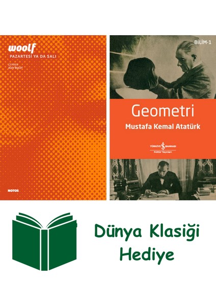 Pazartesi Ya Da Salı + Geometri + Dünya Klasiği Hediye