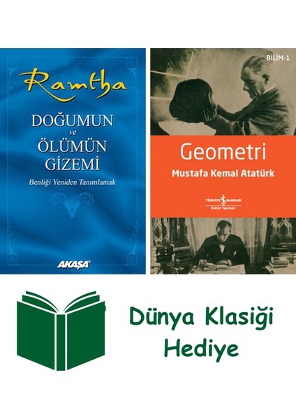 Doğumun ve Ölümün Gizemi + Geometri + Dünya Klasiği Hediye