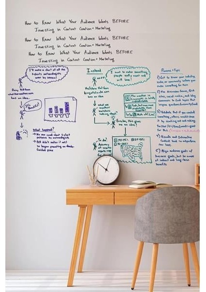 Kendinden Yapışkanlı Şeffaf Tahta Filmi - 2 Metre x 60 cm