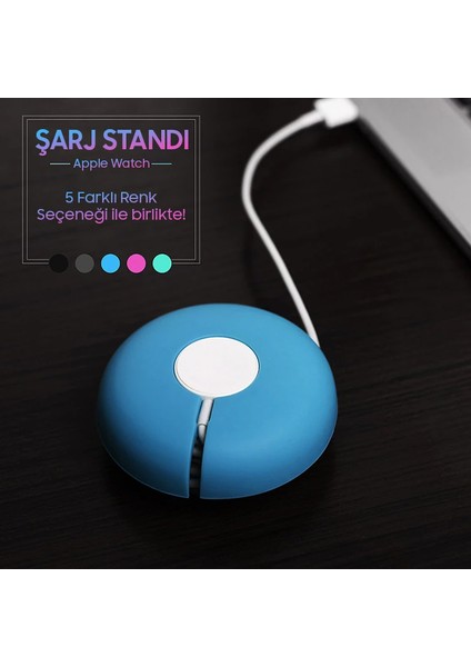 Ally Apple Watch Için 42MM38MM 44MMPORTATIF Silikon Şarj STANDI-(5775) - ?45?65E5-0G5745 fiyatları