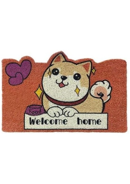 Sevimli Hayvan Tasarımlı Kapı Paspası