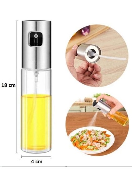 100 ml Çok Amaçlı Spreyli Cam Şişe