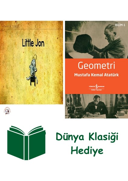 Little Jon + Geometri + Dünya Klasiği Hediye