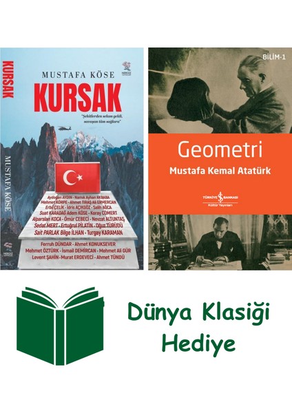 Kursak + Geometri + Dünya Klasiği Hediye