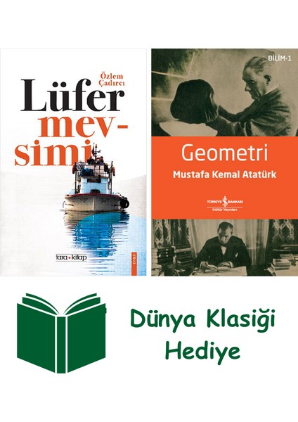 Lüfer Mevsimi + Geometri + Dünya Klasiği Hediye