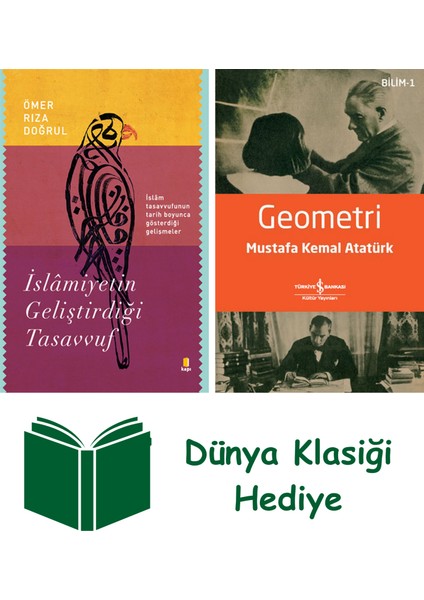 Islâmiyetin Geliştirdiği Tasavvuf + Geometri + Dünya Klasiği Hediye