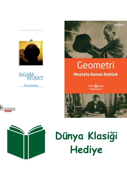 Kasaba Avukatı + Geometri + Dünya Klasiği Hediye