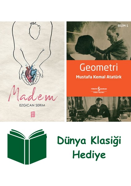 Madem + Geometri + Dünya Klasiği Hediye