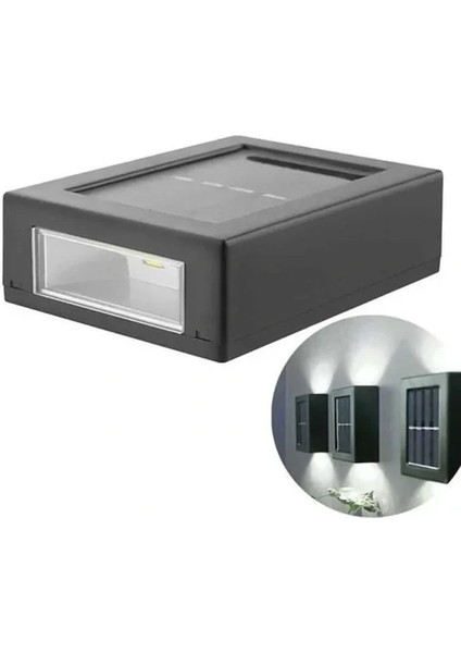 Solar Lamba Dekoratif Aplik Su Geçirmez LED Işıklı Duvar Lambası indirimleri