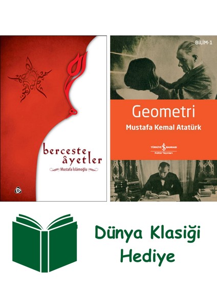 Berceste Ayetler + Geometri + Dünya Klasiği Hediye