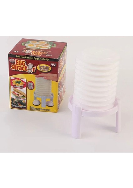 Haşlanmış Yumurta Kabuk Çıkarıcı Makine