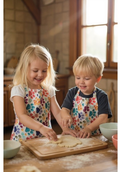 Çocuk Mutfak Önlüğü, Etkinlik Önlüğü 4-12 Yaş Aktivite Önlüğü modelleri