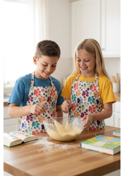 Çocuk Mutfak Önlüğü, Etkinlik Önlüğü 4-12 Yaş Aktivite Önlüğü indirimleri