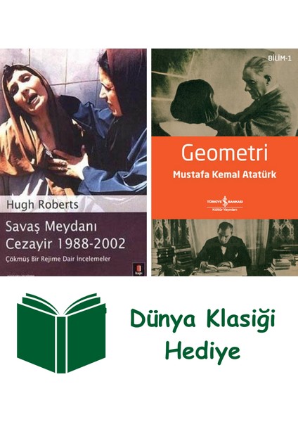 Savaş Meydanı Cezayir 1988-2002 + Geometri + Dünya Klasiği Hediye