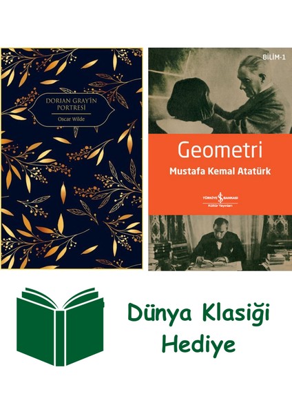 Dorian Gray'in Portresi (Ciltli) + Geometri + Dünya Klasiği Hediye